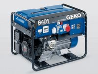 6401 ED–AA/HEBA, Трехфазный бензиновый генератор со стартовым усилителем, двигатель Honda GX 390 Super Silent-OHV